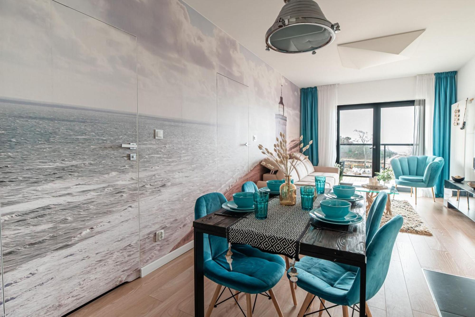 Seaview Plaza Apartment Dziwnow Bagian luar foto