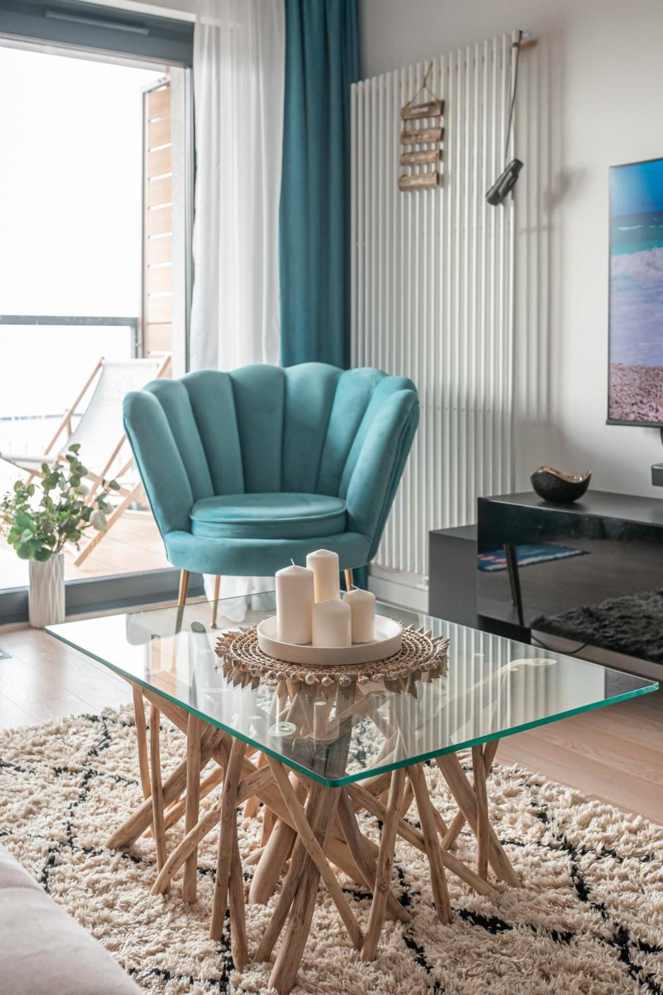 Seaview Plaza Apartment Dziwnow Bagian luar foto